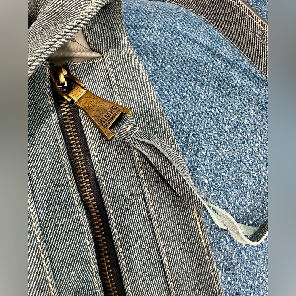 Aimee Kestenberg women denim shoulder bag . New with out tag.